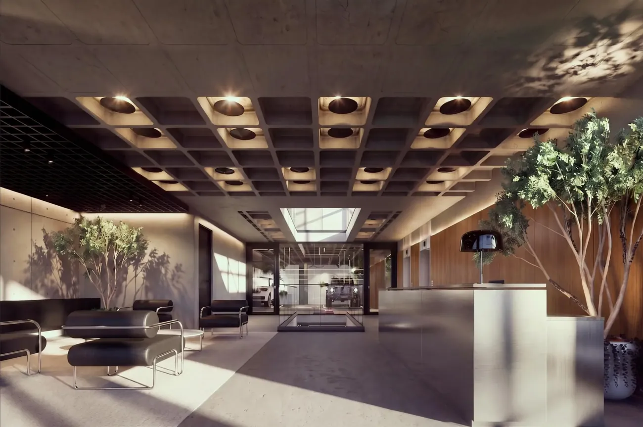 Béton Brut II — lobby